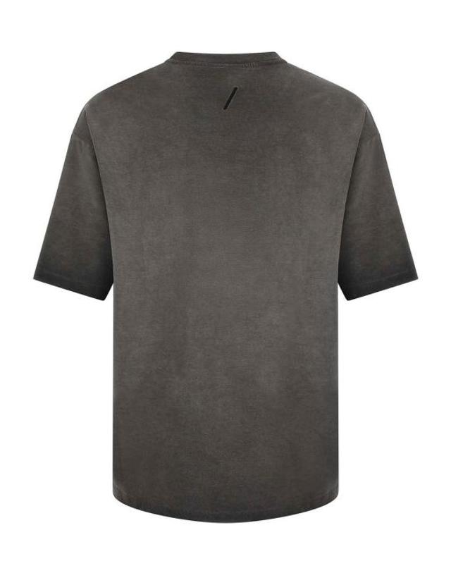 톰 크롬 [해외직구] 26FW 톰크롬 반팔 티셔츠 MTS986COLDDYEGRAY GREY 착용컷