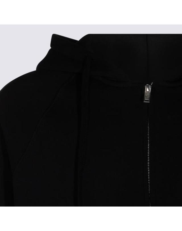 톰 크롬 [해외직구] 26FW 톰크롬 후드 티셔츠 MSJ71101 Black 착용컷
