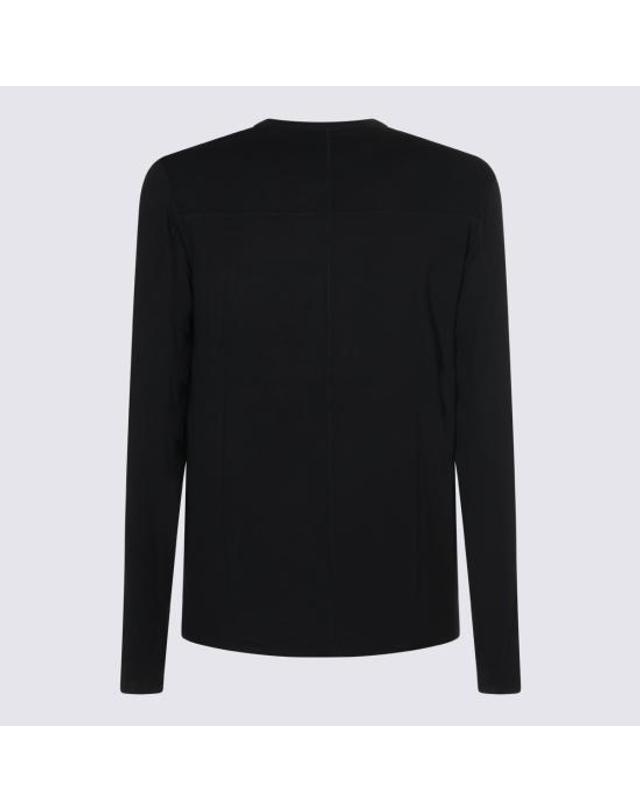 톰 크롬 [해외직구] 26FW 톰크롬 긴팔 티셔츠 MTS96101 11 Black 착용컷