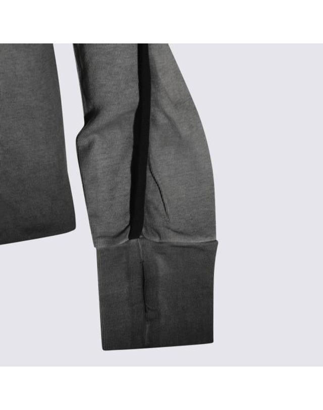 톰 크롬 [해외직구] 26FW 톰크롬 긴팔 티셔츠 MTS96001 180 COLD GREY 착용컷