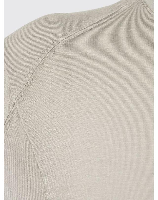 톰 크롬 [해외직구] 26SS 톰크롬 긴팔 티셔츠 WTS605 STONE Grey 착용컷