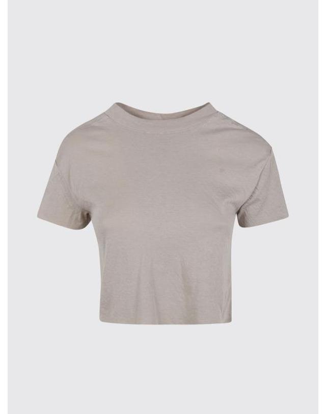 톰 크롬 [해외직구] 26SS 톰크롬 반팔 티셔츠 WTS619 STONE Grey 착용컷