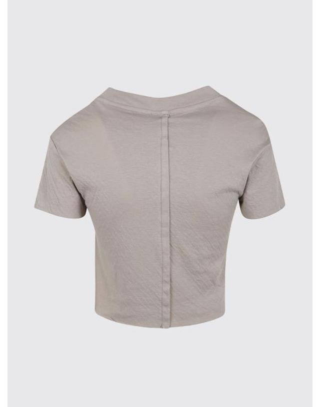 톰 크롬 [해외직구] 26SS 톰크롬 반팔 티셔츠 WTS619 STONE Grey 착용컷