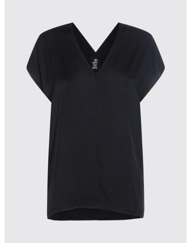 톰 크롬 [해외직구] 26SS 톰크롬 민소매 티셔츠 WH2003 11 Black 착용컷