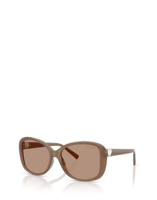 티파니 앤코 [해외직구] 26FW 티파니앤코 선글라스 TF4257U 845973 OPAL SMOKY QUARTZ 착용컷