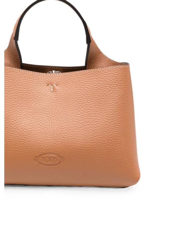 토즈 [해외직구] 26FW 토즈 마이크로 토트백 XBWAPAEL000 QRIS410 LUGGAGE 착용컷