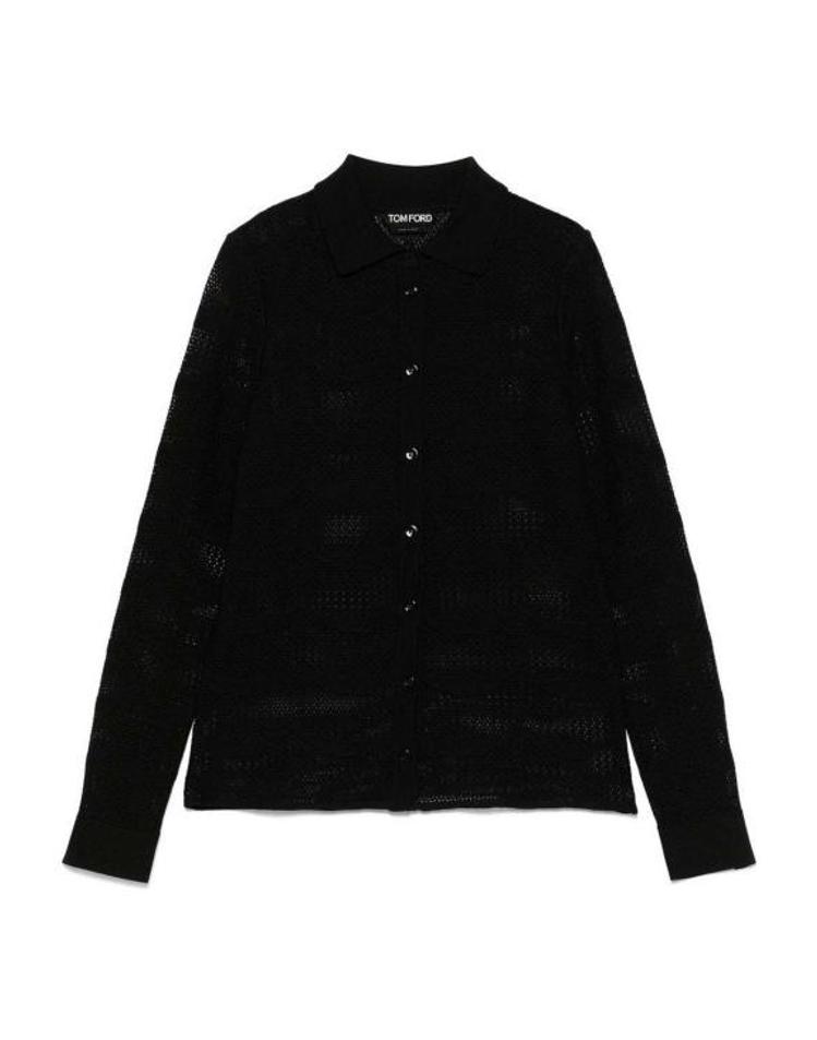 TOMFORD [해외] 25SS 톰포드 셔츠 CAK373YAX844LB999 Black EBXBXX76154