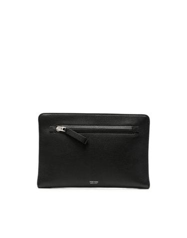 [해외직구] 26FW 톰포드 클러치 파우치 LGO324Y H0787 NAA BLACK