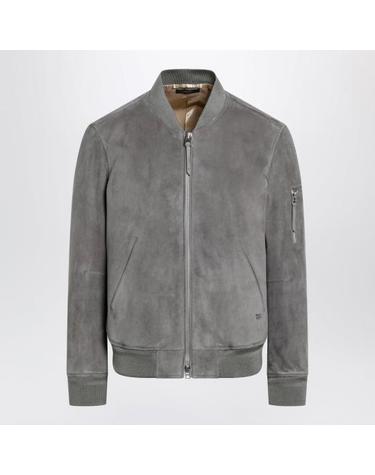 [해외직구] 26FW 톰포드 봄버 자켓 LBS087LMS038 TCR GREY