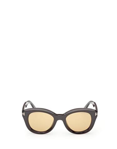[해외직구] 26FW 톰포드 선글라스 FT1344 01E SHINY BLACK BROWN