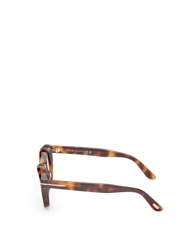 톰포드 [해외직구] 26FW 톰포드 선글라스 FT1344 53P BLONDE HAVANA GRADIENT GREEN 착용컷