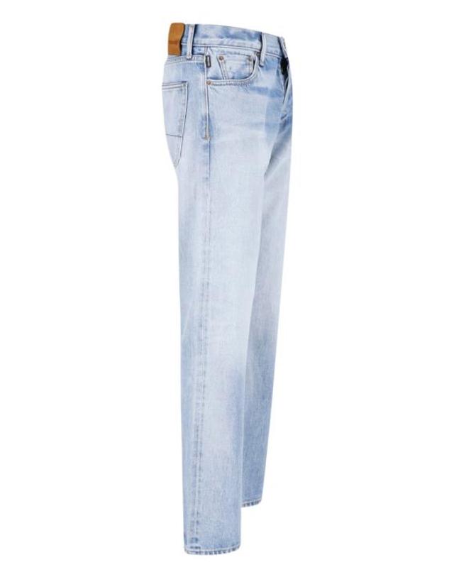 톰포드 [해외직구] 26SS 톰포드 데님 팬츠 DPH003 DMC099 UAN LIGHT BLUE 착용컷