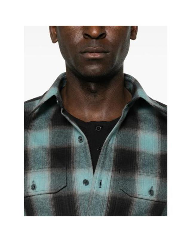 톰포드 [해외직구] 26FW 톰포드 긴팔 셔츠 FMC344 HME001 TUF GREY BLUE 착용컷