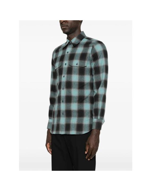 톰포드 [해외직구] 26FW 톰포드 긴팔 셔츠 FMC344 HME001 TUF GREY BLUE 착용컷