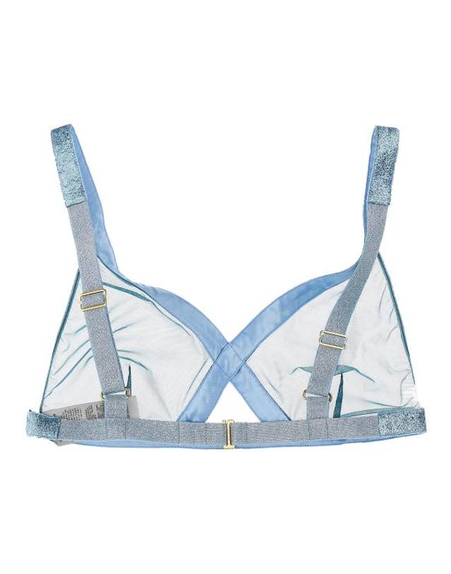 톰포드 [해외직구] 23SS 톰포드 바디수트 티셔츠 TO237297BM BLUE 착용컷