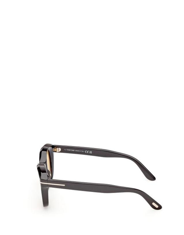 톰포드 [해외직구] 26FW 톰포드 선글라스 FT1344 01E SHINY BLACK BROWN 착용컷