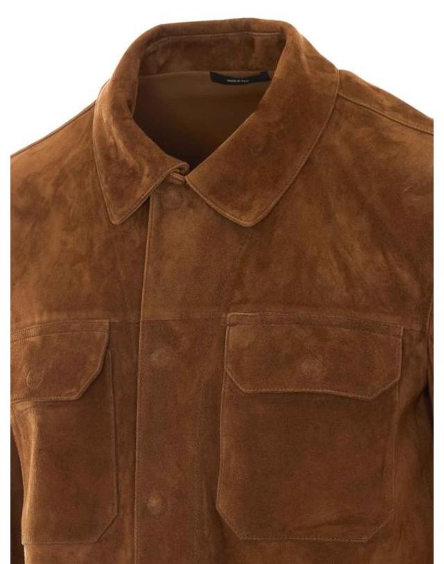 톰포드 [해외직구] 26FW 톰포드 무스탕 LJS032LMS038ECL BROWN 착용컷