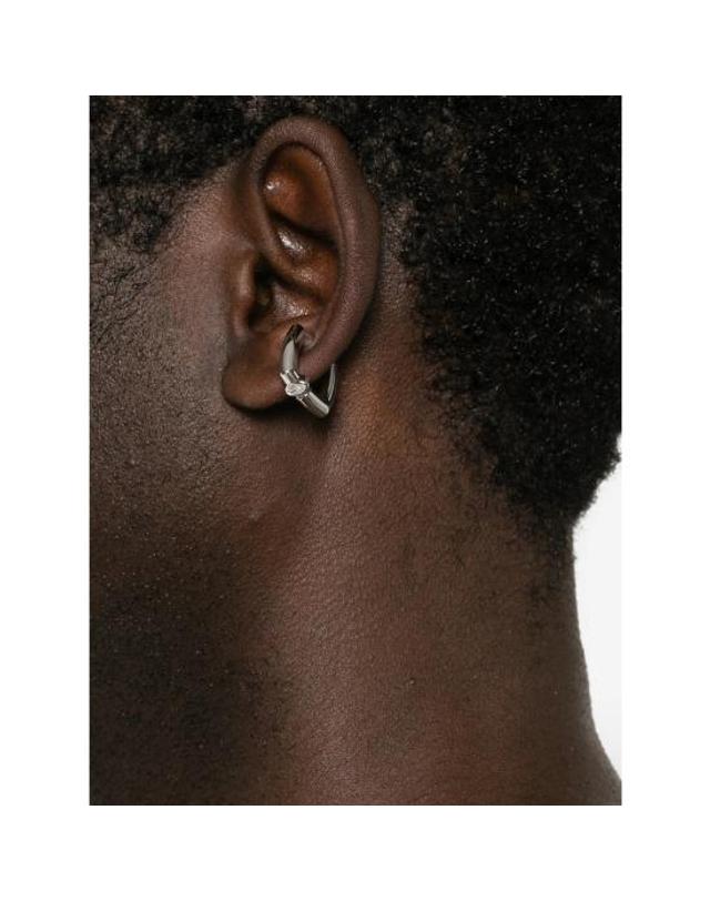 톰우드 [해외직구] 26SS 톰우드 이어링 101540 FRAME EAR SILVER 착용컷