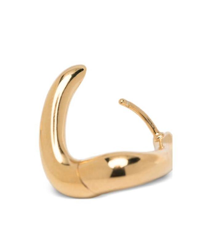 톰우드 [해외직구] 26FW 톰우드 이어링 101612 TWIST HOOP GOLD 착용컷