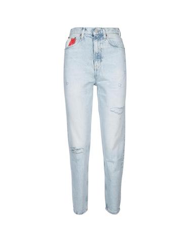 [해외직구] 24SS 토미진 스트레이트 팬츠 DW0DW1831430 1AB DENIMLIGHT