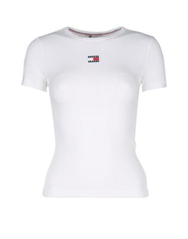 [해외직구] 24SS 토미진 반팔 티셔츠 DW0DW17881 YBR WHITE