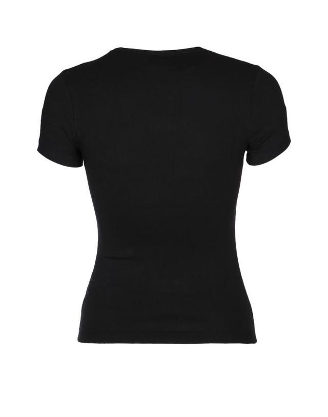 타미진스 [해외직구] 25SS 토미진 반팔 티셔츠 DW0DW17881 BDS BLACK 착용컷