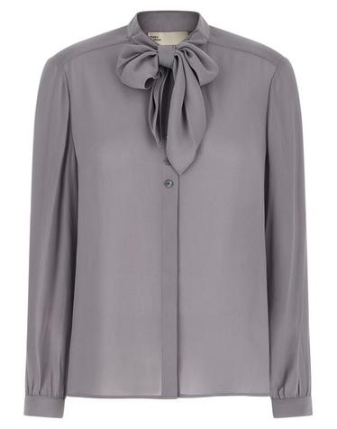[해외직구] 26SS 토리버치 블라우스 176348029 Gray