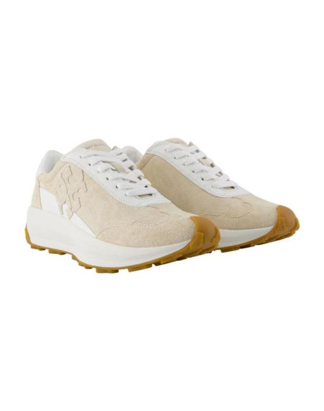 토리버치 [해외직구] 25FW 토리버치 스니커즈 169328250 LIGHTCREAM 착용컷