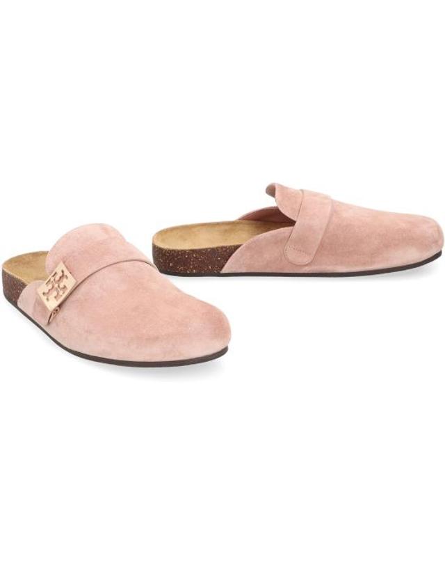 토리버치 [해외직구] 26SS 토리버치 멜로우 뮬 154446667 Pink 착용컷