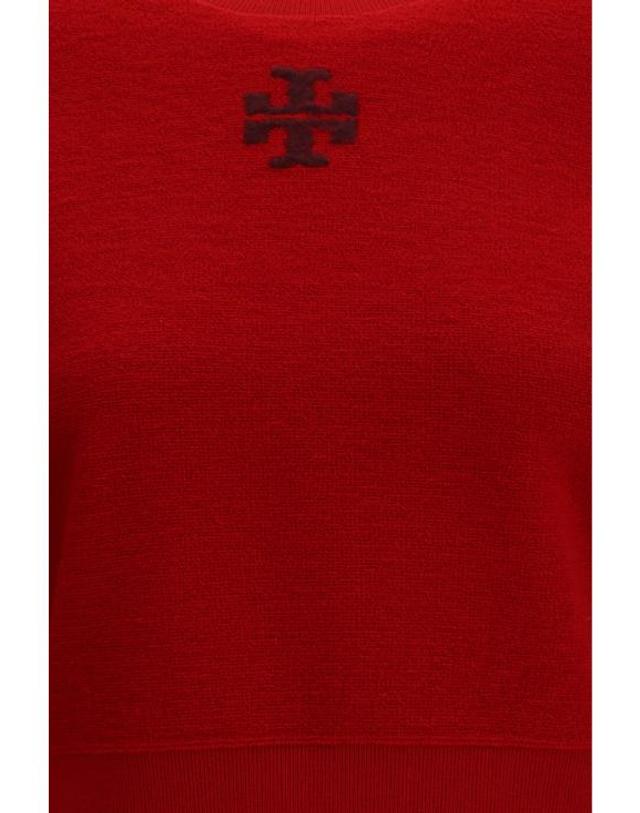 토리버치 [해외직구] 26SS 토리버치 스웨터 180662 602 RED 착용컷