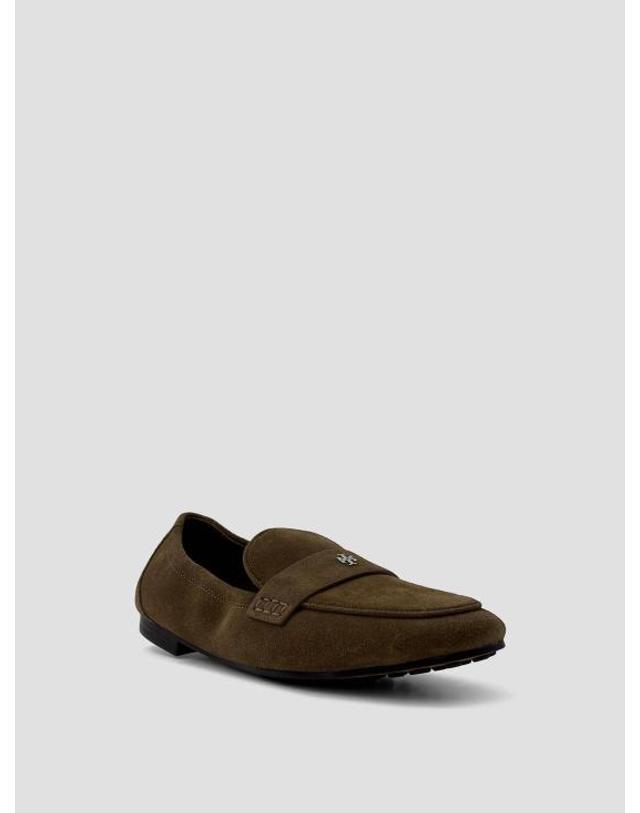 토리버치 [해외직구] 26SS 토리버치 로퍼 179145 037 RIVER ROCK SUEDE 착용컷