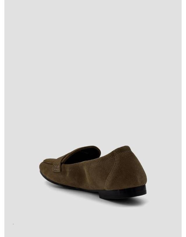 토리버치 [해외직구] 26SS 토리버치 로퍼 179145 037 RIVER ROCK SUEDE 착용컷
