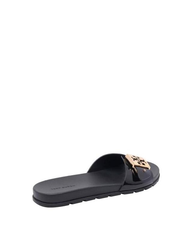 토리버치 [해외직구] 26FW 토리버치 버클 슬라이드 157872001 BLACK 착용컷
