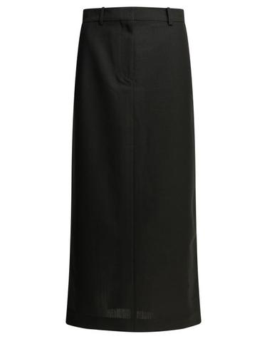 [해외직구] 26FW 토템 롱 스커트 251 WRB4288 FB0026 001BLACK Black