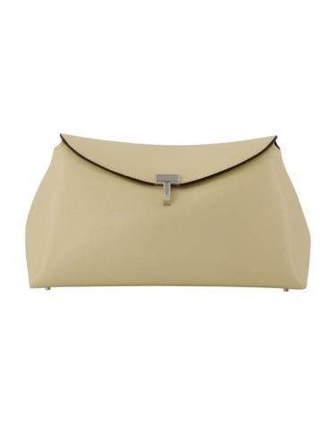 [해외직구] 26FW 토템 티락 가죽 클러치 234 WAL950 LE0025 312 IVORY