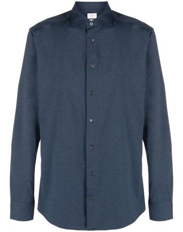 [해외직구] 26SS 트라이아노 긴팔 셔츠 T1001311 130PLAINNAVY