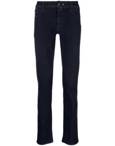 [해외직구] 23FW 트라마로사 데님 LEONARDOZIPSTRETCH Black