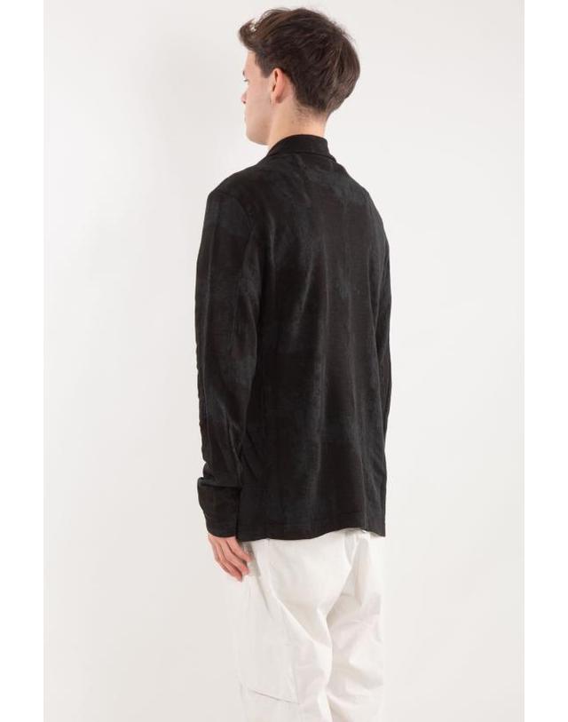 트랜짓 [해외직구] 25SS 트렌짓 수트 자켓 CFUTRZ18531 U10 Black 착용컷