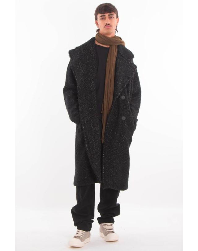 트랜짓 [해외직구] 25FW 트렌짓 머플러 스카프 SCAUTRB5000 U03 Brown 착용컷