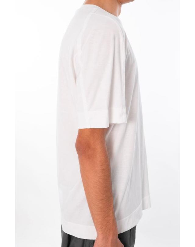 트랜짓 [해외직구] 26SS 트렌짓 반팔 티셔츠 CFUTRC1360 U00 White 착용컷