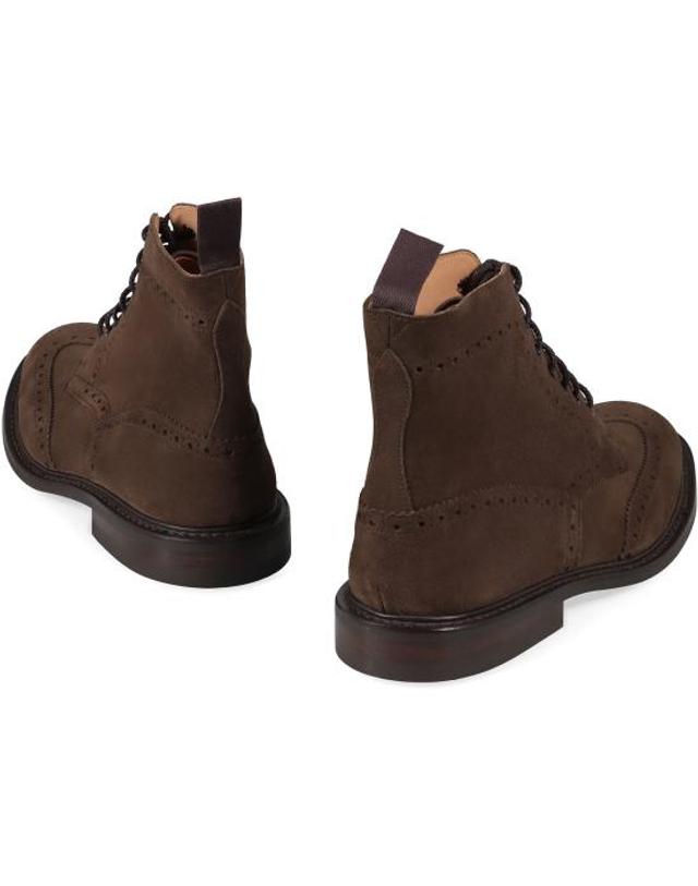 트리커즈 [해외직구] 23FW 트리커즈 부츠 563477SUEDEFLINT brown 착용컷