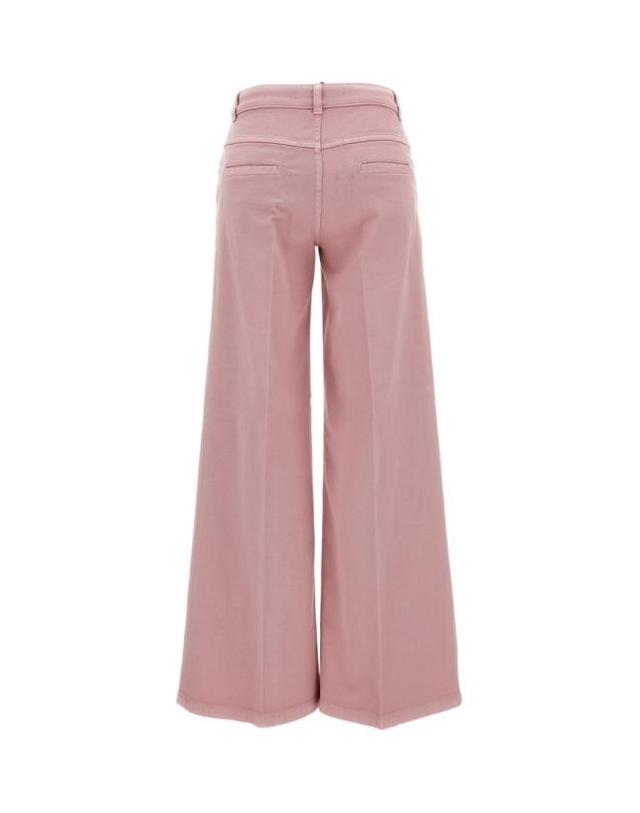 트루 로얄 [해외직구] 26SS 트루 로얄 스트레이트 팬츠 T831F80038 Pink 착용컷