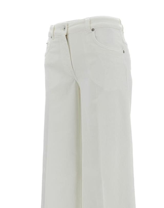 트루 로얄 [해외직구] 26SS 트루 로얄 스트레이트 팬츠 T831F80000 White 착용컷