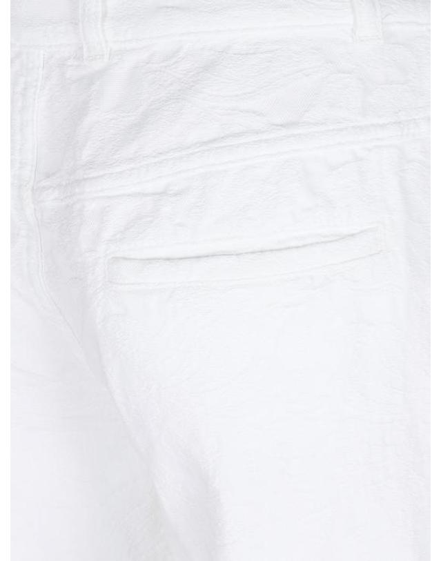 트루 로얄 [해외직구] 26SS 트루 로얄 스트레이트 팬츠 T831 TR F91 000 White 착용컷