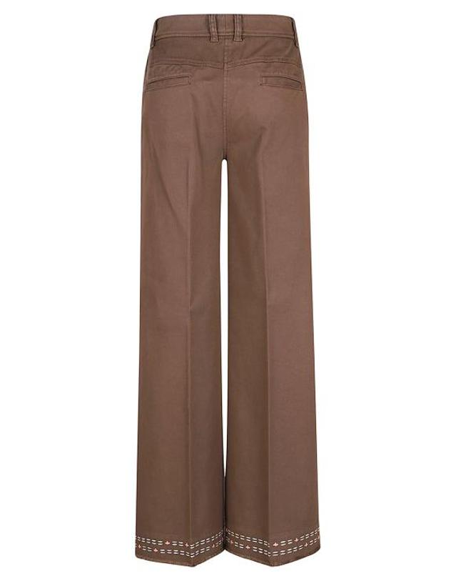 트루 로얄 [해외직구] 26SS 트루 로얄 스트레이트 팬츠 T742RP TR F80 006 Chocolate brown 착용컷