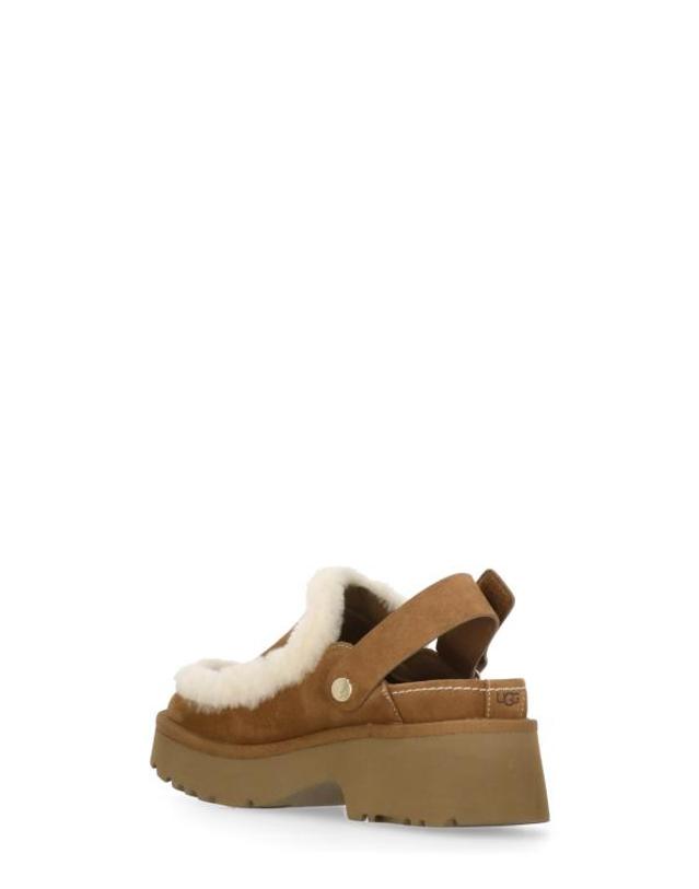 어그 [해외직구] 25FW 어그 에즈미 클로그 1173331 W ESMEE CLOGCHESTNUT Beige 착용컷