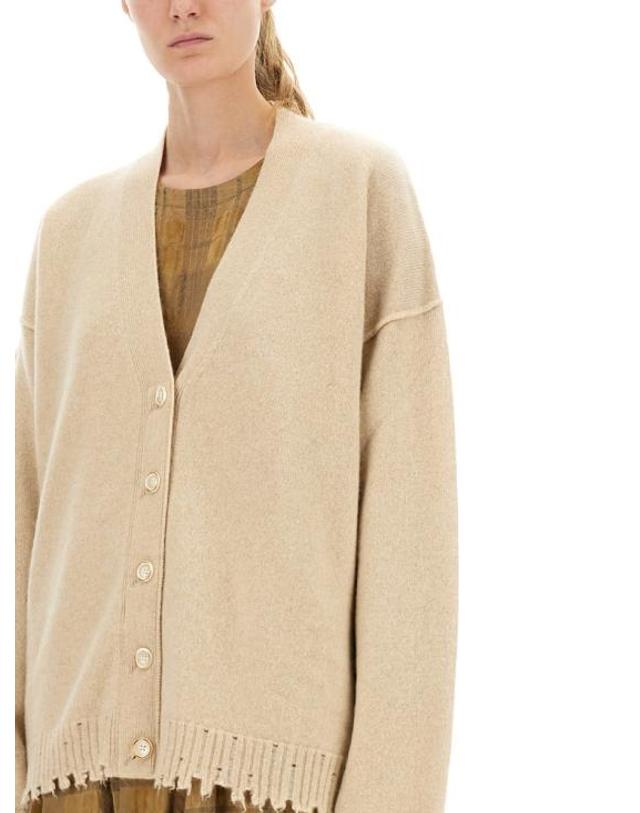 우마 왕 [해외직구] 25FW 우마 왕 가디건 UK7156 UW200 BEIGE 착용컷