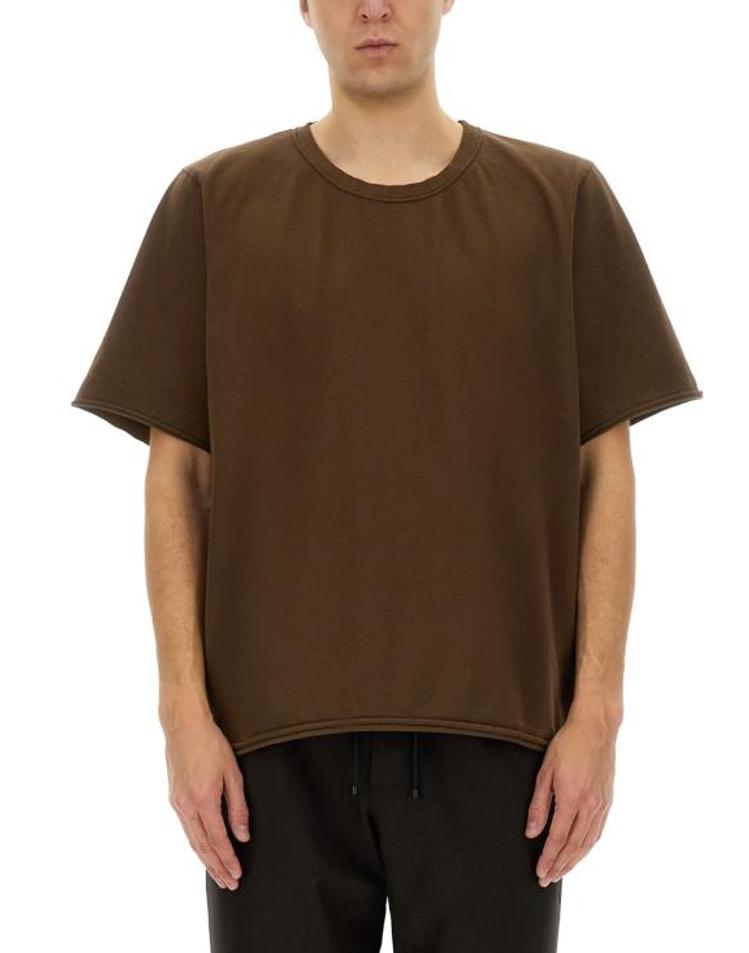 [해외] 25SS 우마 왕 반팔 티셔츠 UM1530 UW600 BROWN EBY2XX09308