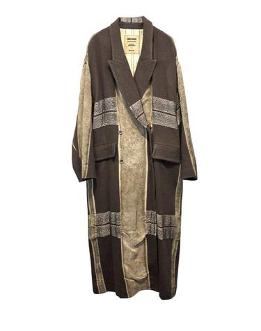 [해외직구] 26FW 우마 왕 코트 UW8028 UW026 TAN BROWN