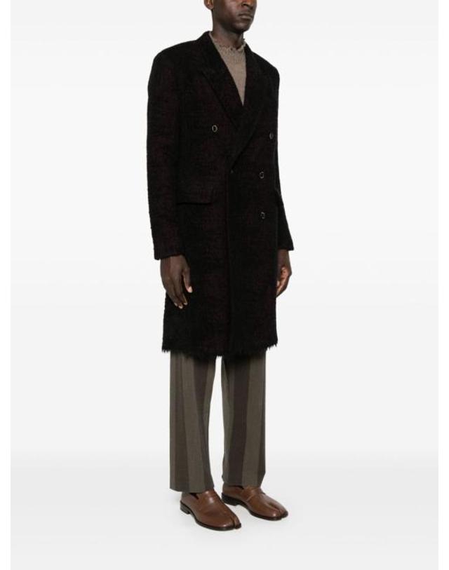 우마 왕 [해외직구] 24FW 우마 왕 코트 UM8501 UW095 BLACK 착용컷